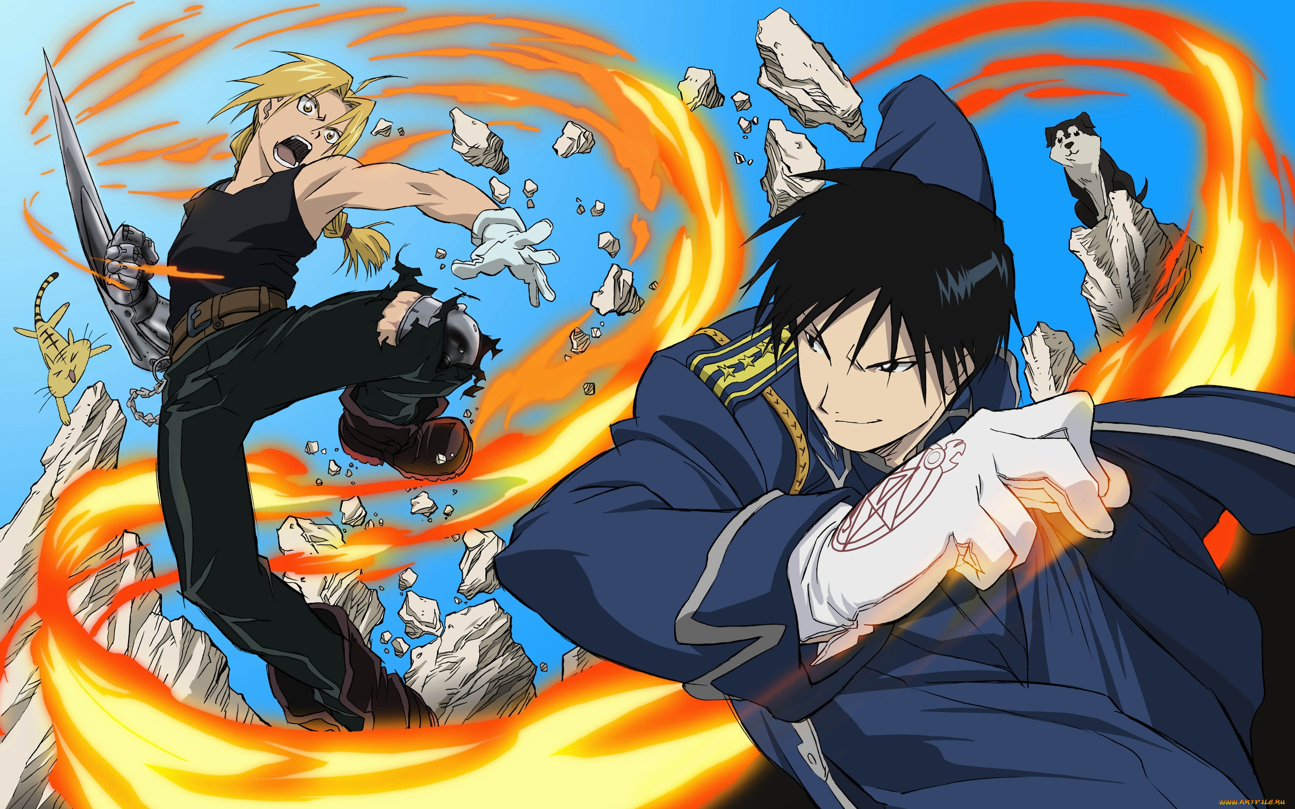 , fullmetal alchemist, edward, elric, roy, mustang, , , , , , , , fullmetal, alchemist, 